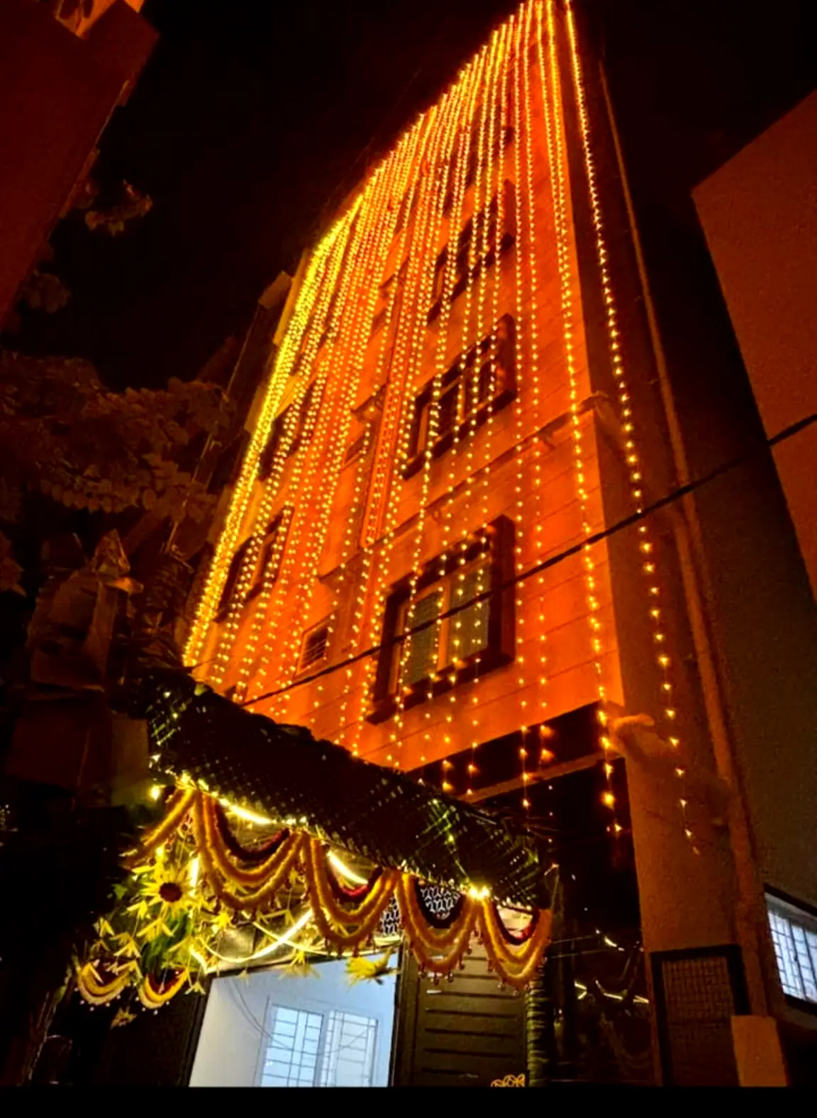 Friends PG building in Malleshwaram, Bengaluru